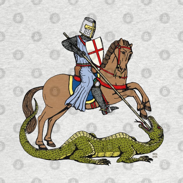 13th Century Saint George by AzureLionProductions